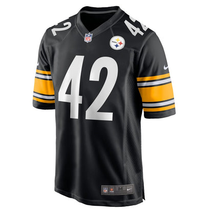 Pittsburgh Steelers James Pierre Team Game Black Football Jersey product image
