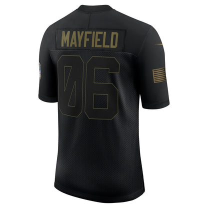 Cleveland Browns Baker Mayfield Limited Salute To Service Black Football Jersey product image