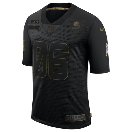Cleveland Browns Baker Mayfield Limited Salute To Service Black Football Jersey product image