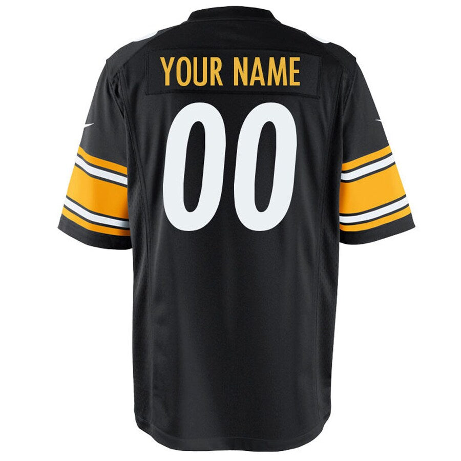 Pittsburgh Steelers Game Black Football Jersey product image