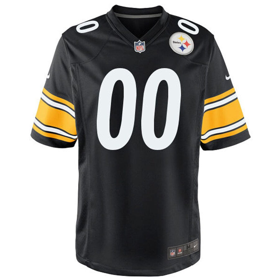 Pittsburgh Steelers Game Black Football Jersey product image