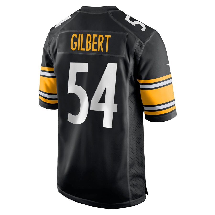 Pittsburgh Steelers Ulysees Gilbert Team Game Black Football Jersey product image