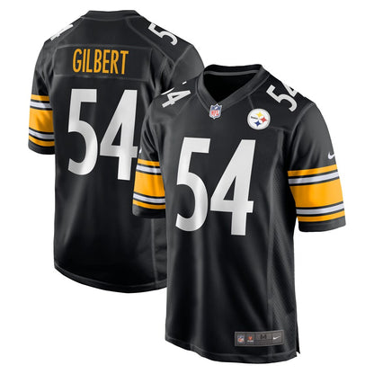 Pittsburgh Steelers Ulysees Gilbert Team Game Black Football Jersey product image