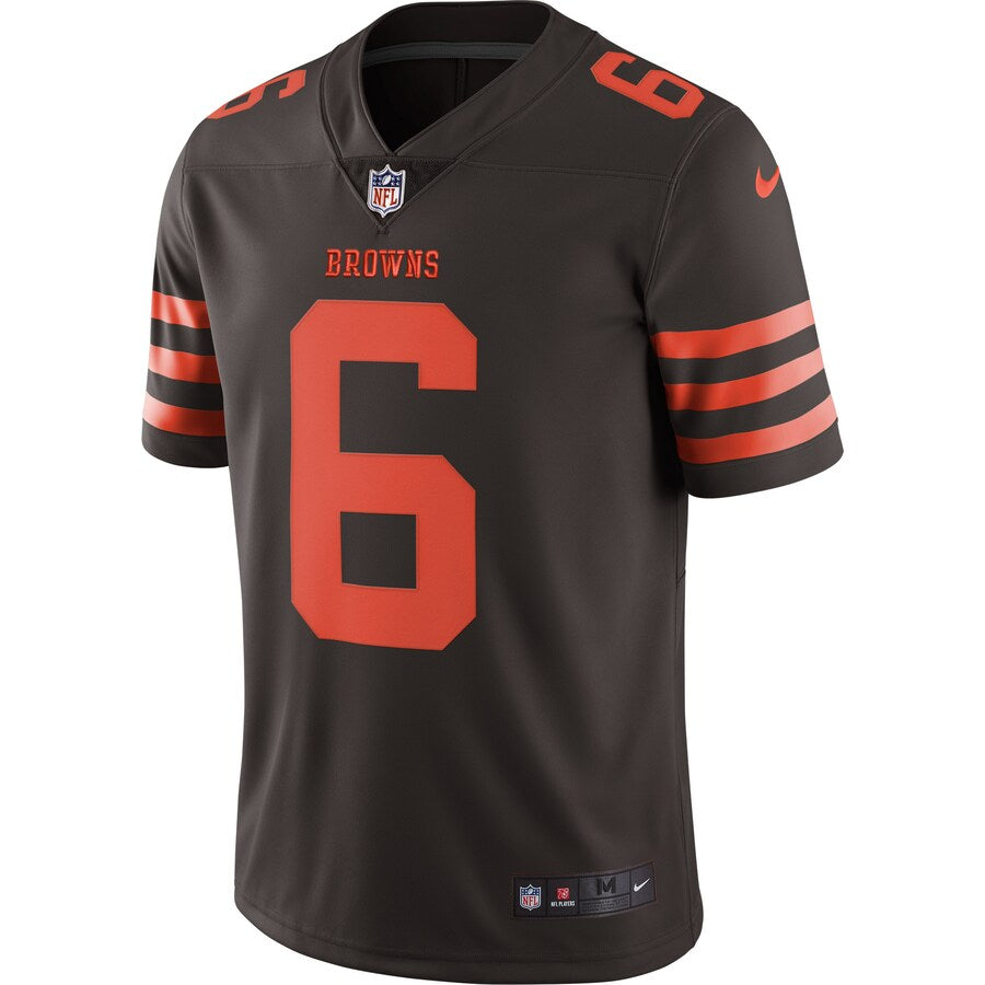Cleveland Browns Baker Mayfield Brown Limited Brown Football Jersey product image