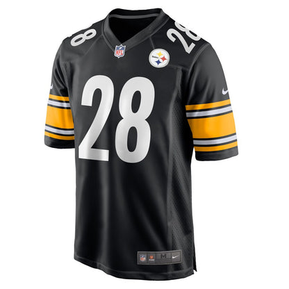 Pittsburgh Steelers Mike Hilton Game Black Football Jersey product image