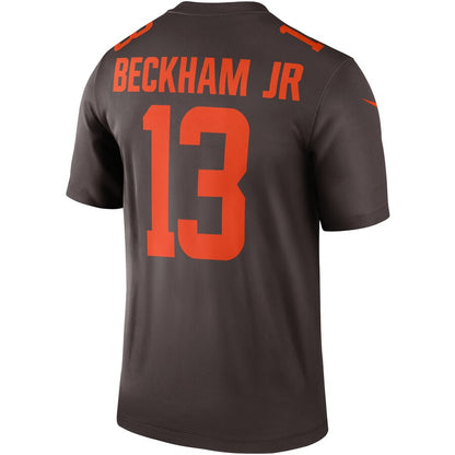 Cleveland Browns Odell Beckham Jr. Brown Alternate Brown Football Jersey product image