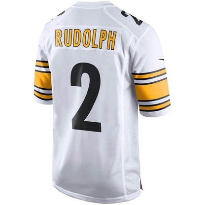 Pittsburgh Steelers Mason Rudolph Game White Football Jersey product image