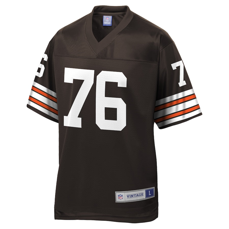 Cleveland Browns Lou Groza Pro Line Brown Football Jersey product image