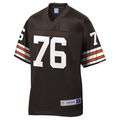 Cleveland Browns Lou Groza Pro Line Brown Football Jersey product image