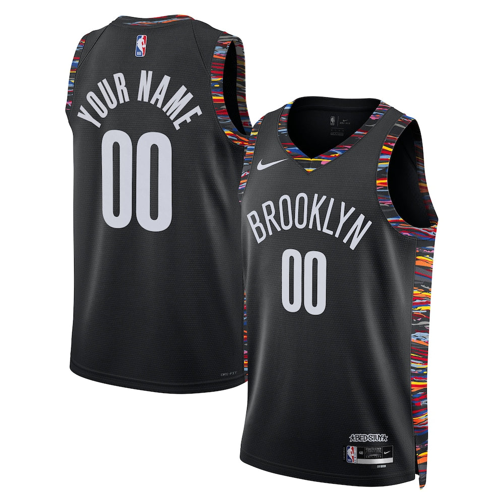 Brooklyn Nets 2025-26 Custom City Edition Swingman Jersey product image
