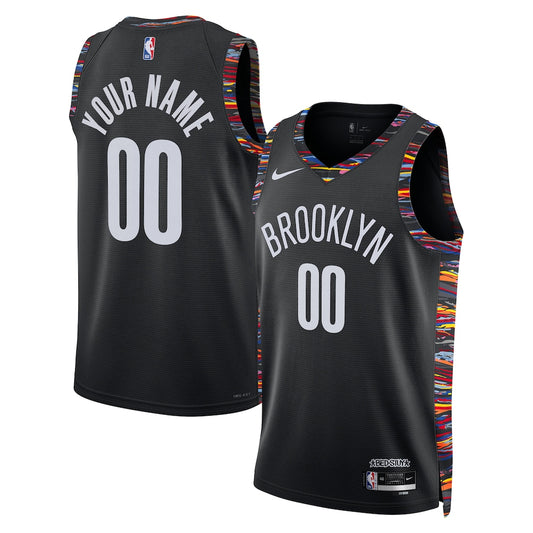 Brooklyn Nets 2025-26 Custom City Edition Swingman Jersey product image