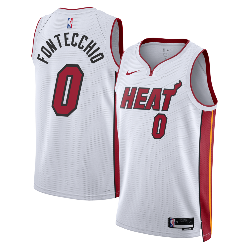 Miami Heat Simone Fontecchio Association Edition Swingman White Jersey product image