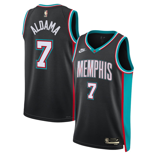 Memphis Grizzlies Santi Aldama Classic Edition Black Jersey product image