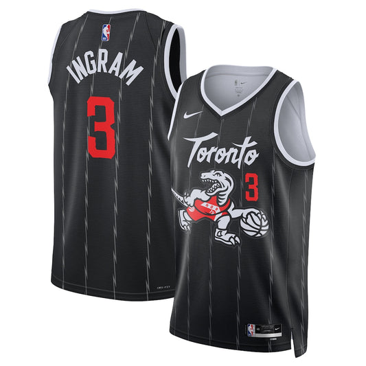 Toronto Raptors Brandon Ingram 2025-26 City Edition Swingman Black Jersey product image