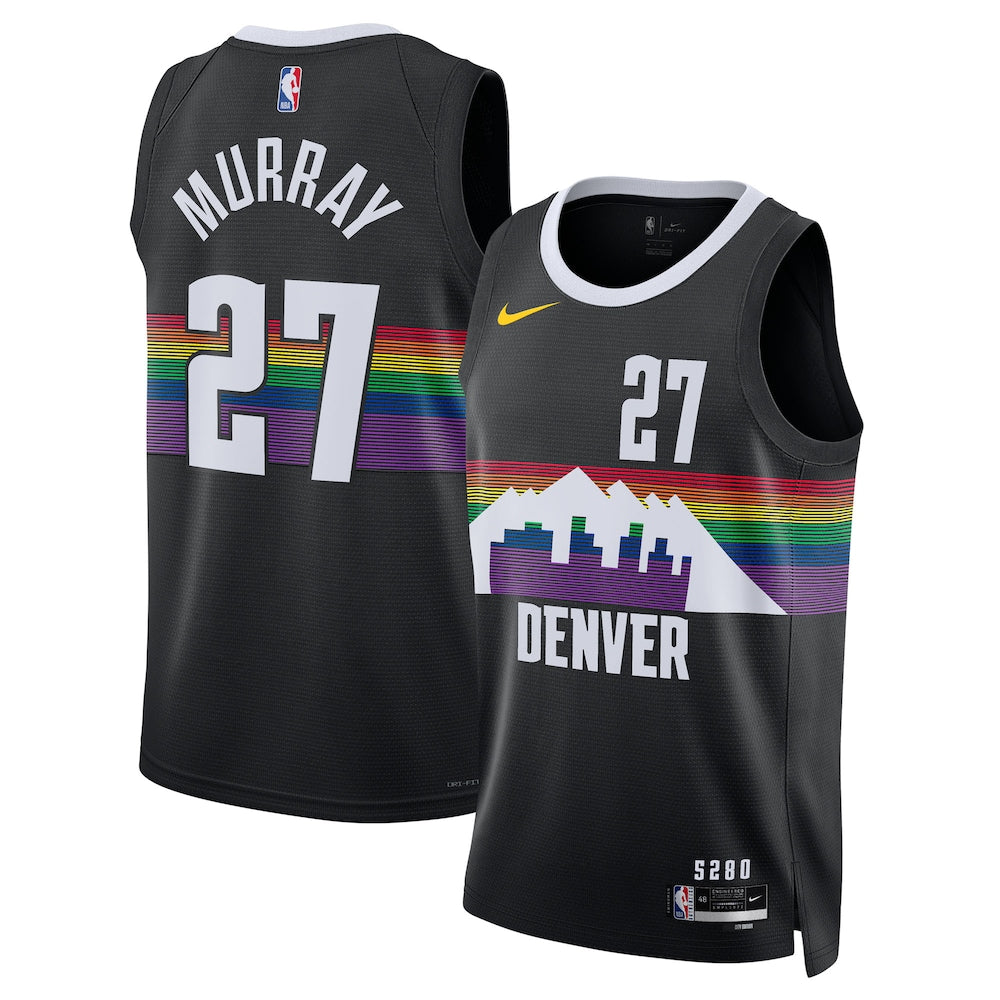 Denver Nuggets Jamal Murray 2025-26 City Edition Swingman Black Jersey product image