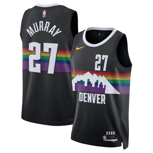 Denver Nuggets Jamal Murray 2025-26 City Edition Swingman Black Jersey product image