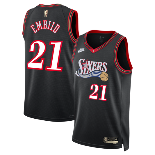 Philadelphia 76ers Joel Embiid Classic Edition Black Jersey product image