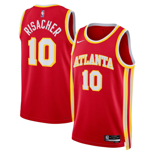 Atlanta Hawks Zaccharie Risacher Swingman Red Jersey product image