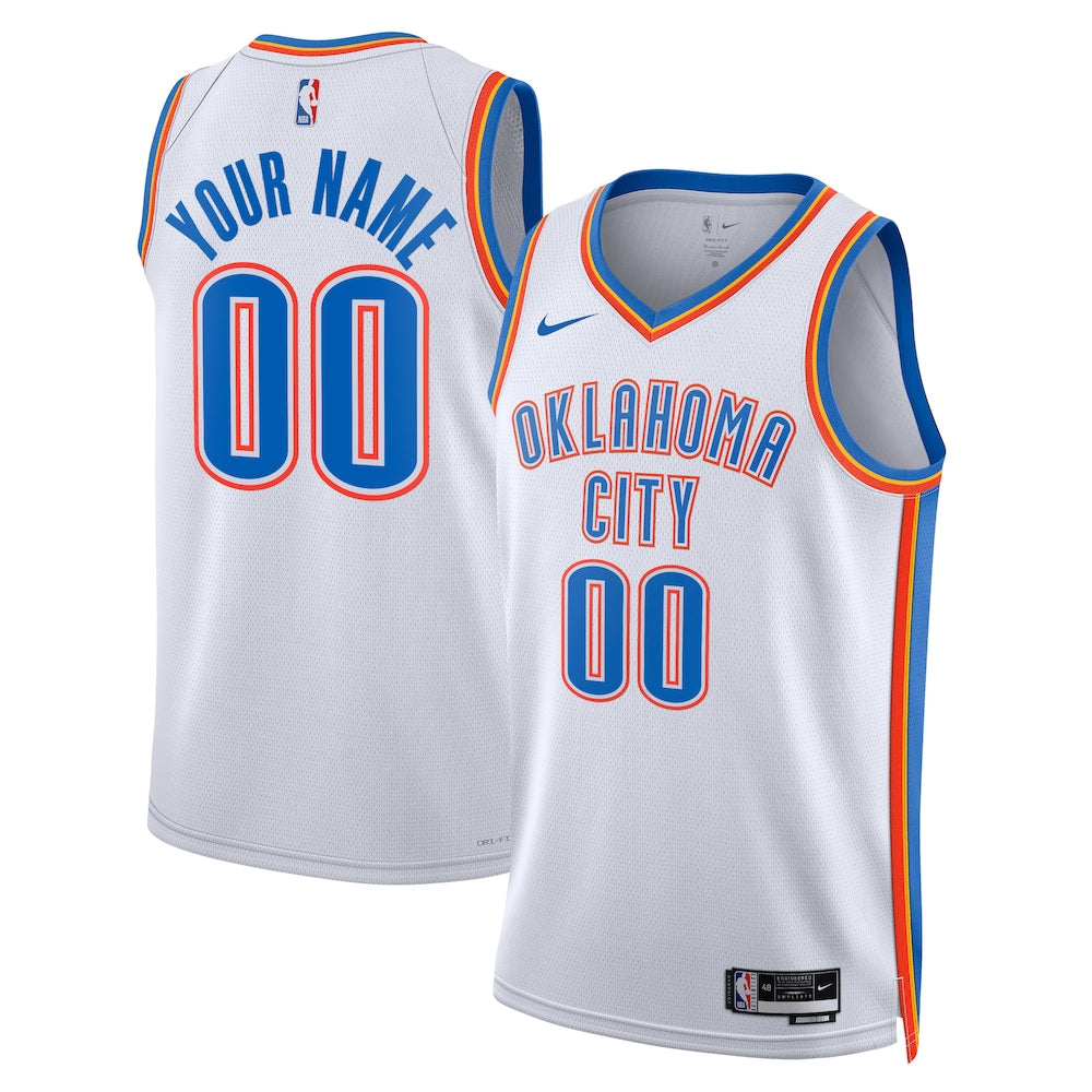 Oklahoma City Thunder Custom Swingman Jersey product image