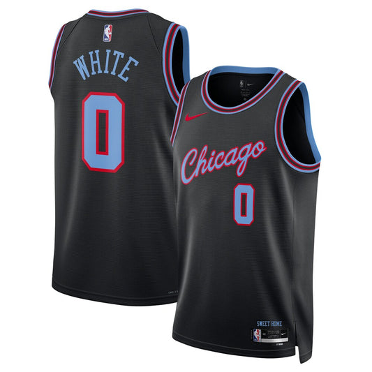 Chicago Bulls Coby 2025-26 City Edition Swingman Black Jersey product image