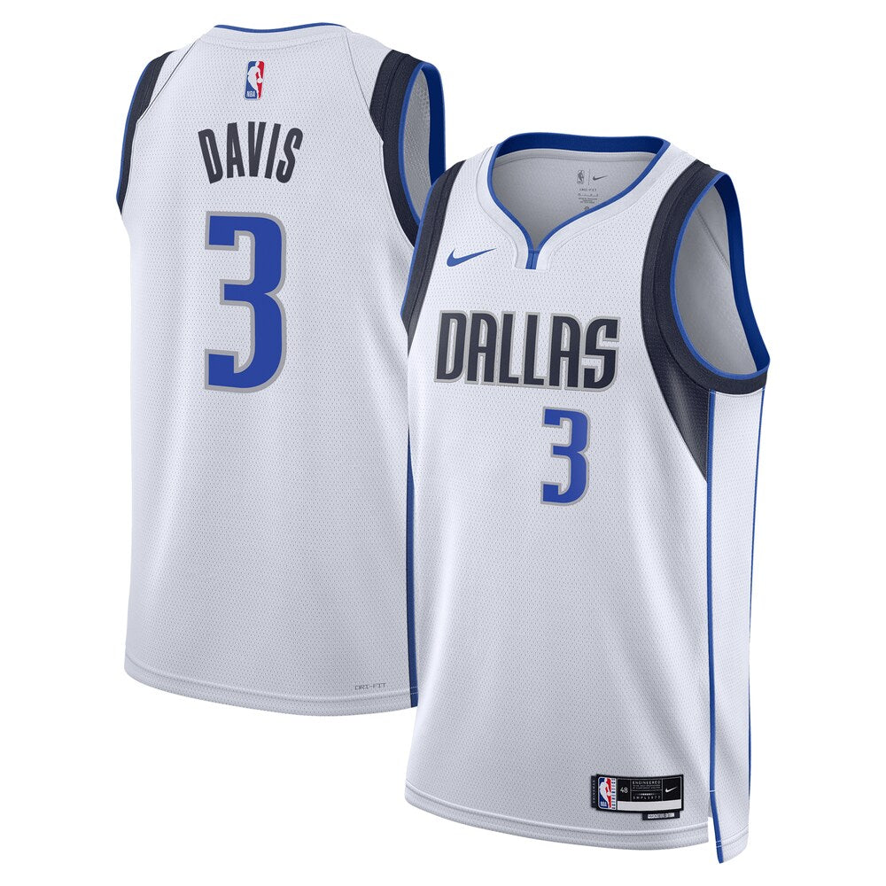 Dallas Mavericks Anthony Davis Association Edition Swingman White Jersey product image