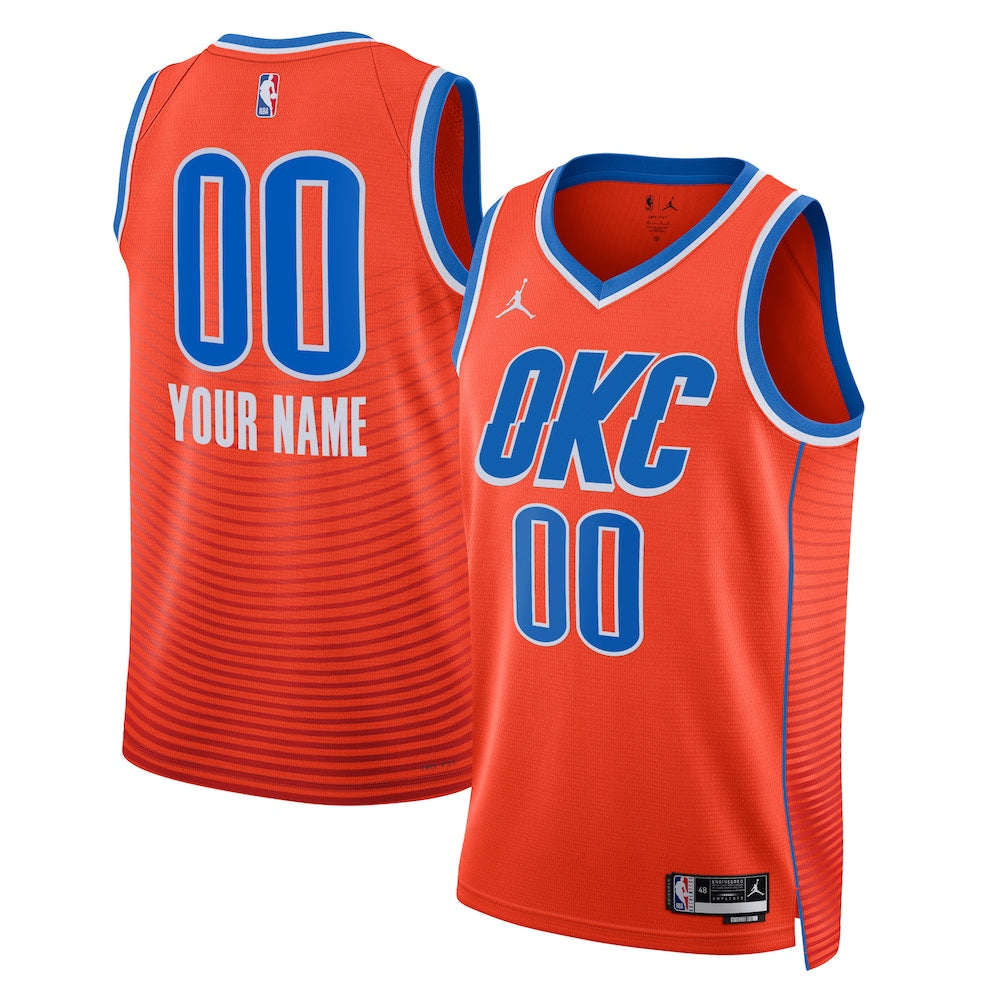 Oklahoma City Thunder Custom Swingman Jersey product image