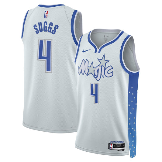 Orlando Magic Jalen Suggs 2025-26 City Edition Swingman White Jersey product image