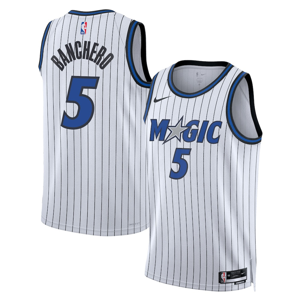 Orlando Magic Paolo Banchero Association Edition Swingman Replica White Jersey product image