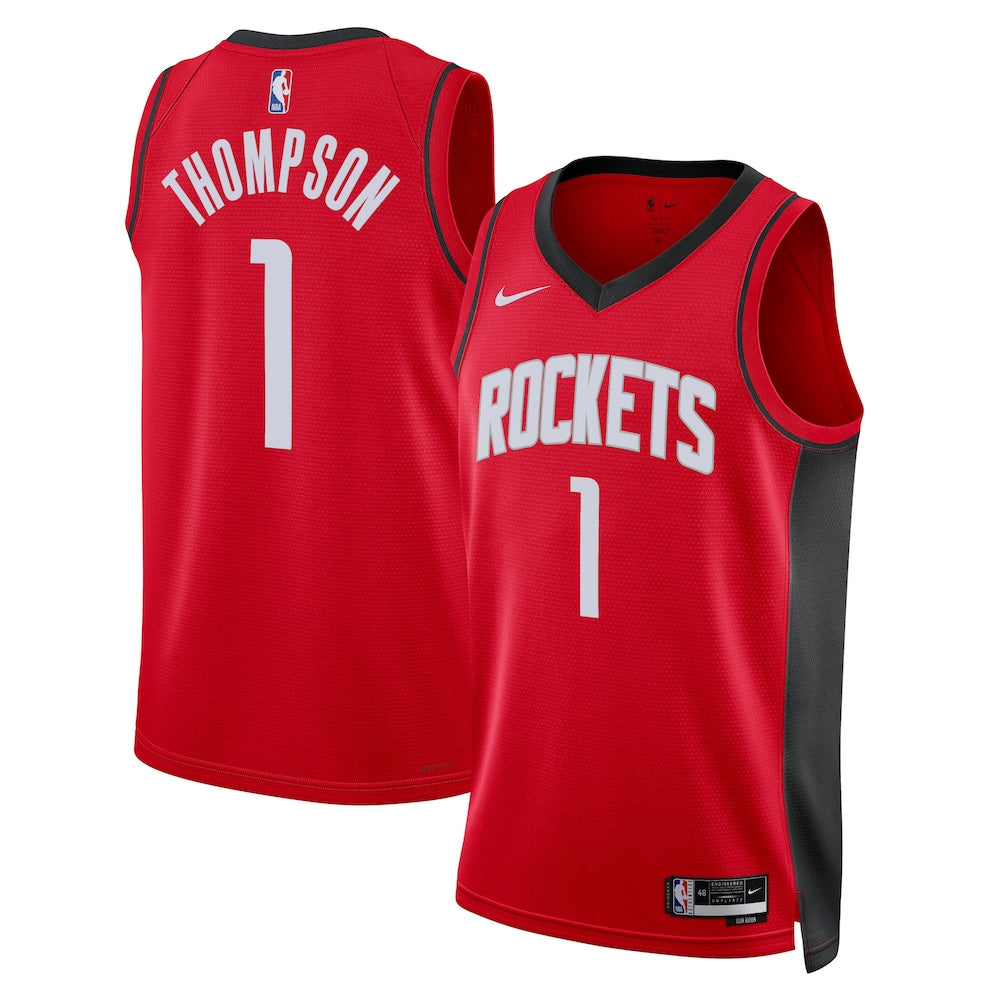 Houston Rockets Amen Thompson Icon Edition Swingman Red Jersey product image