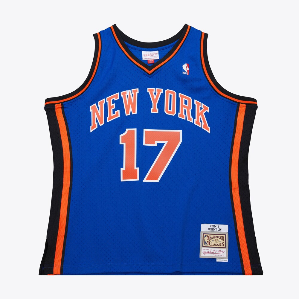New York Knicks Jeremy Lin 2011 Mitchell & Ness Swingman Jersey product image