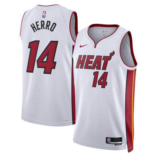 Miami Heat Tyler Herro Association Edition Swingman White Jersey product image