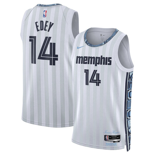 Memphis Grizzlies Zach Edey 2025-26 City Edition Swingman Gray Jersey product image