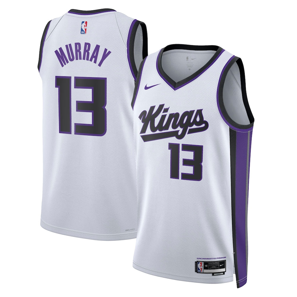 Sacramento Kings Keegan Murray Association Edition Swingman White Jersey product image