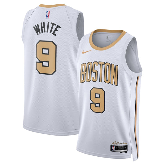 Boston Celtics Derrick 2025-26 City Edition Swingman White Jersey product image