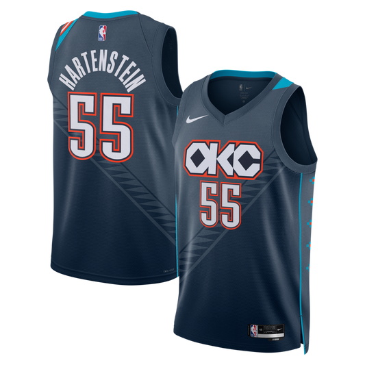 Oklahoma City Thunder Isaiah Hartenstein 2025-26 City Edition Swingman Gray Jersey product image