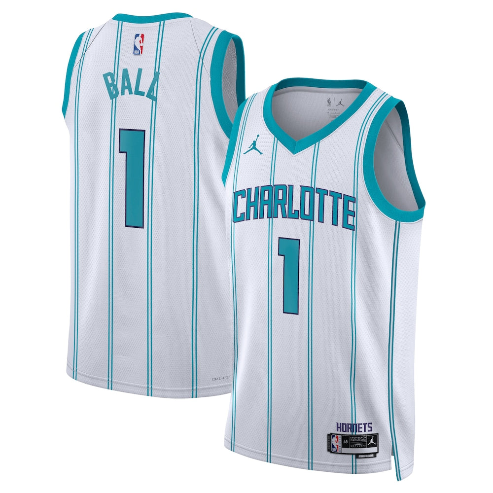 Charlotte Hornets Lamelo Ball Association Edition Swingman White Jersey product image
