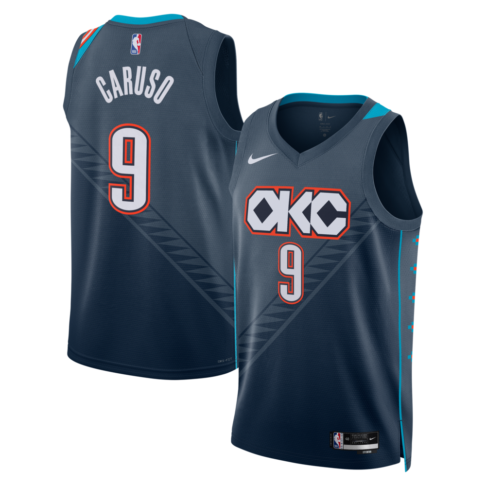 Oklahoma City Thunder Alex Caruso 2025-26 City Edition Swingman Gray Jersey product image