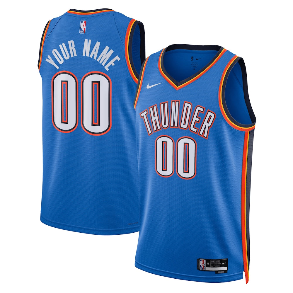 Oklahoma City Thunder Custom Swingman Jersey product image