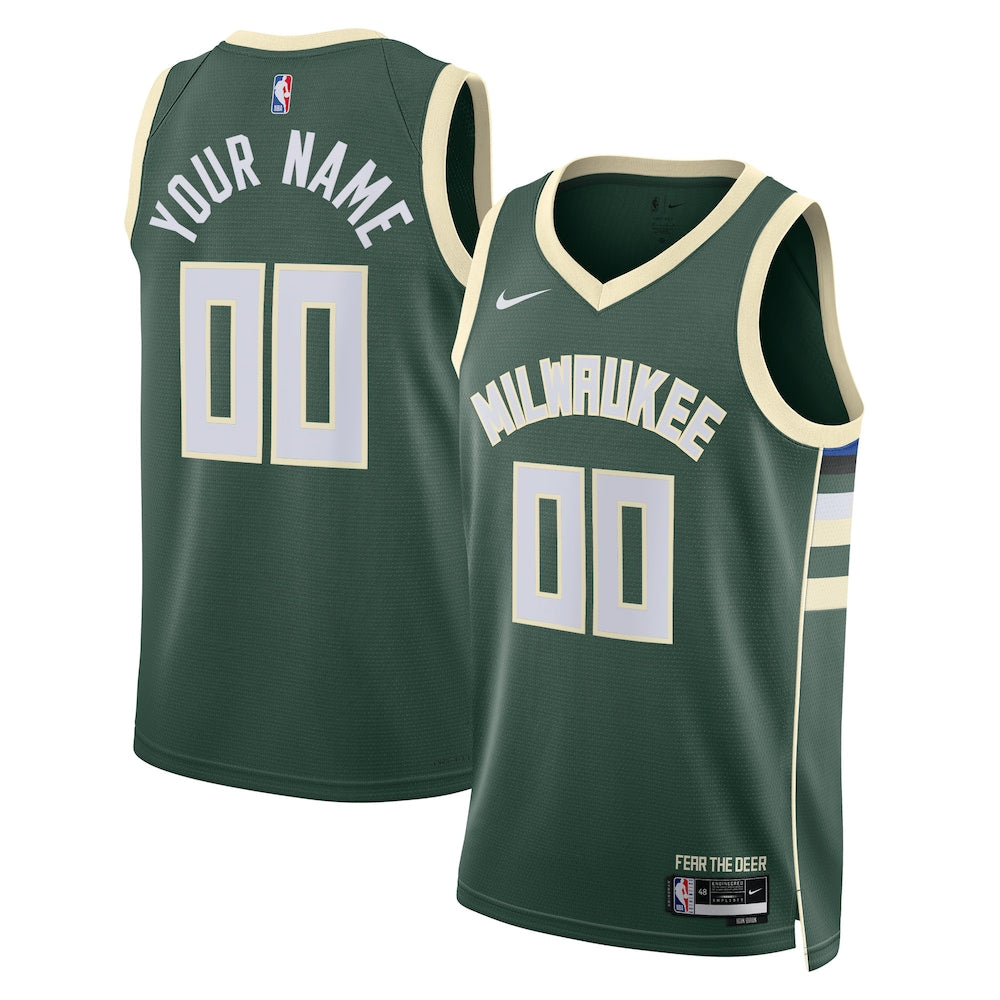 Milwaukee Bucks Custom Swingman Jersey product image