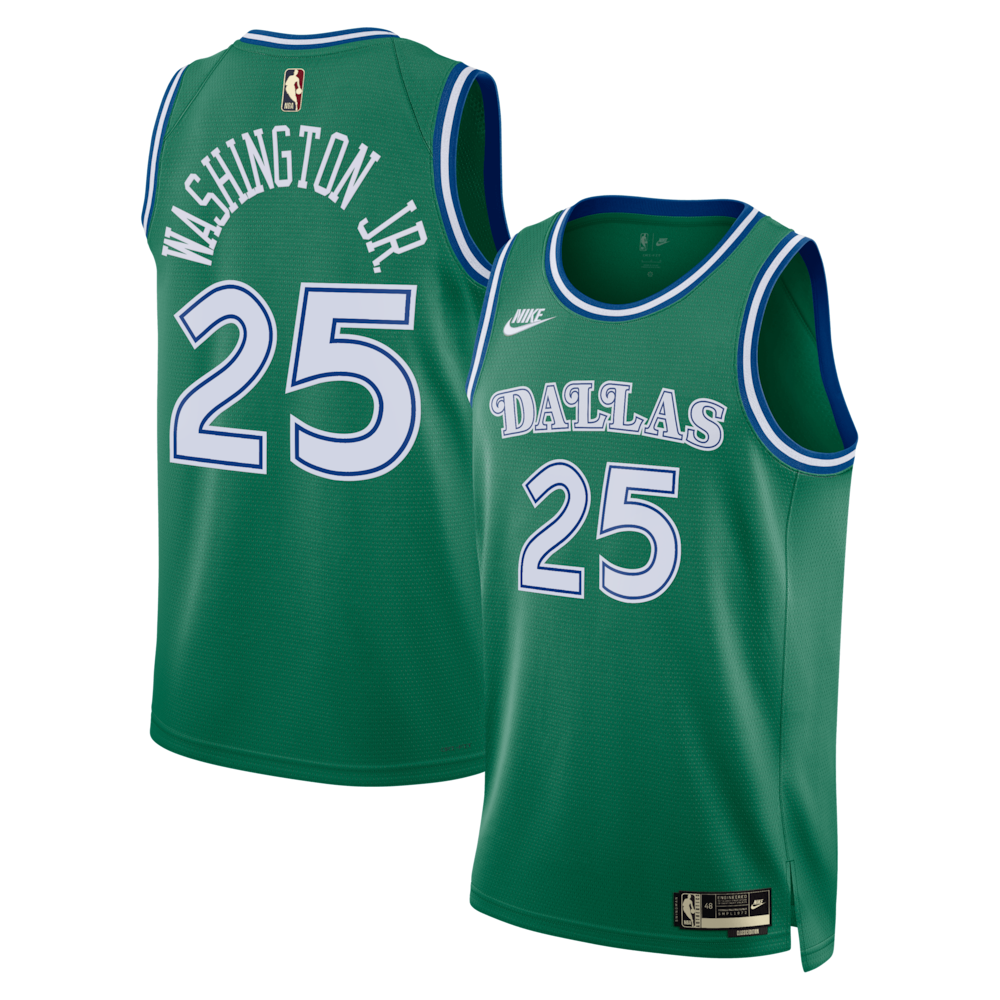 Dallas Mavericks Pj Washington Jr Classic Edition Green Jersey product image