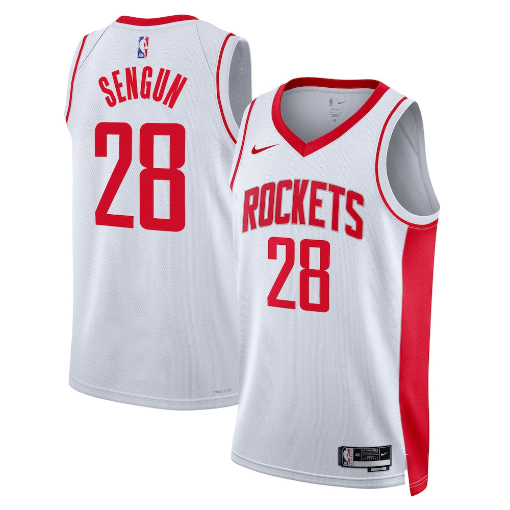 Houston Rockets Alperen Sengun Association Edition Swingman White Jersey product image