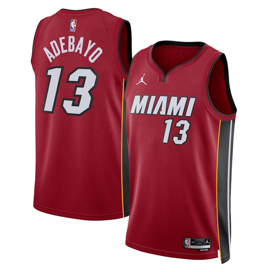 Miami Heat Bam Adebayo Statement Edition Swingman Red Jersey product image