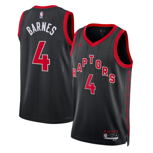 Toronto Raptors Scottie Barnes Statement Edition Swingman Black Jersey product image