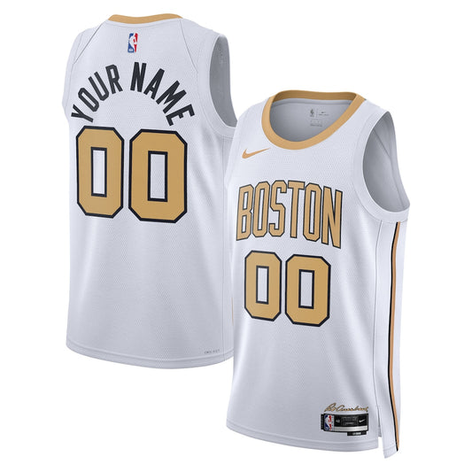Boston Celtics 2025-26 Custom City Edition Swingman Jersey product image