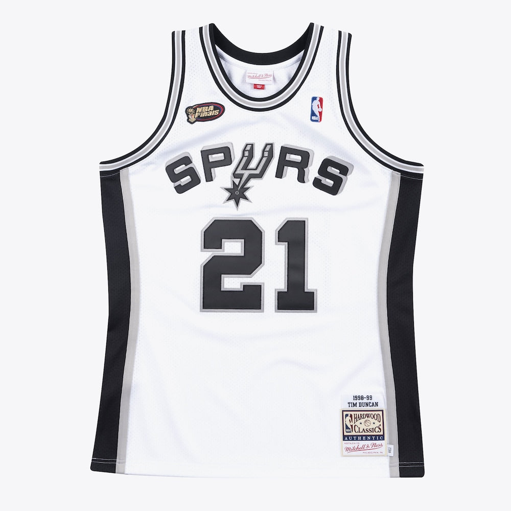 San Antonio Spurs Home Finals Tim Duncan 1998-99 Mitchell & Ness Home Jersey product image