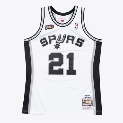San Antonio Spurs Home Finals Tim Duncan 1998-99 Mitchell & Ness Home Jersey product image