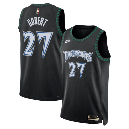 Minnesota Timberwolves Rudy Gobert Classic Edition Black Jersey product image