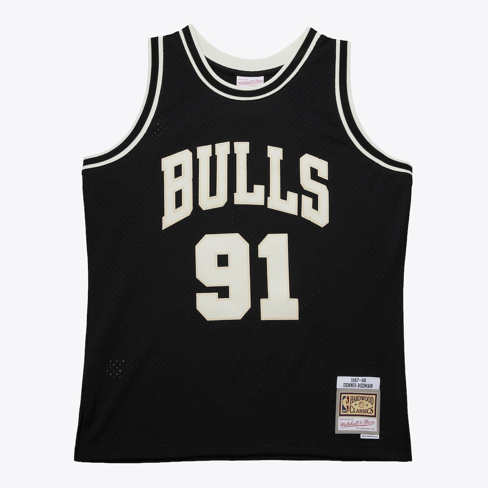 Chicago Bulls Dennis Rodman 1997 Mitchell & Ness Swingman Off Court Jersey product image