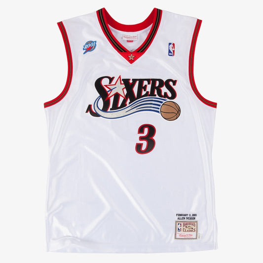 Philadelphia 76ers Allen Iverson 2001 Mitchell & Ness Jersey product image