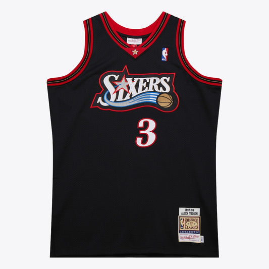 Philadelphia 76ers Road Allen Iverson 1997-98 Mitchell & Ness Jersey product image